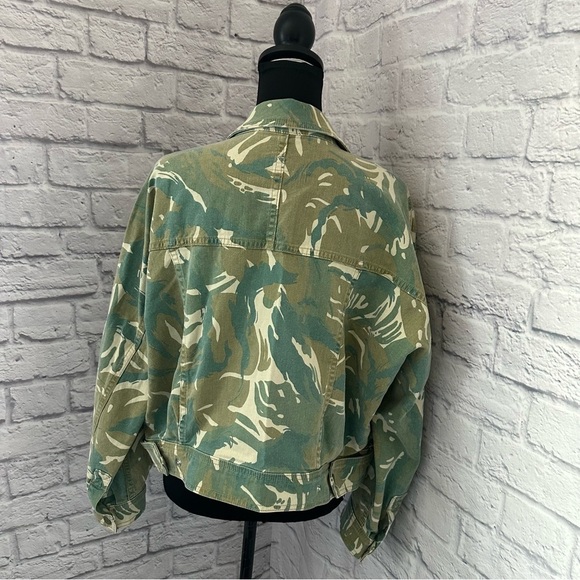 Mother woman’s fly way denim  camo jacket - Picture 8 of 12